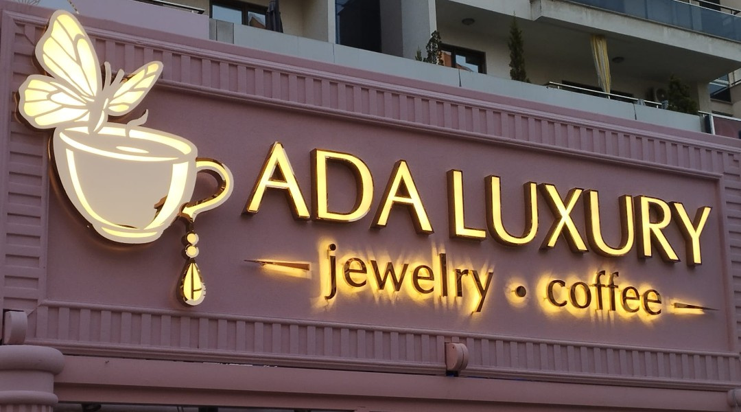 Ada Luxury - Alüminyum Kutu Harf Tabela