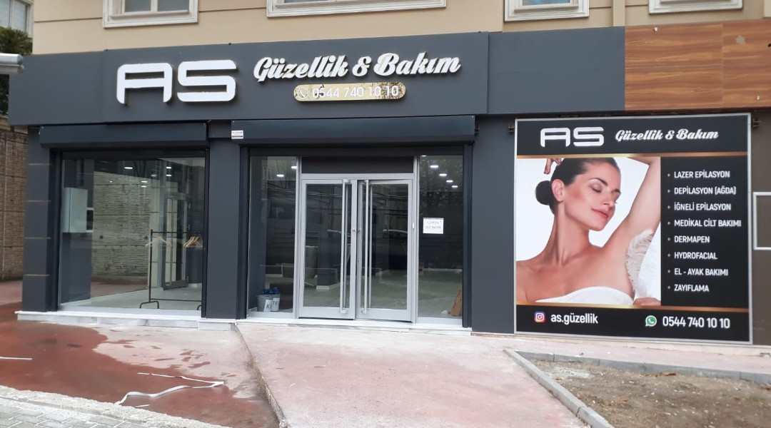 AS Güzellik & Bakım - Gold Harf Uygulama