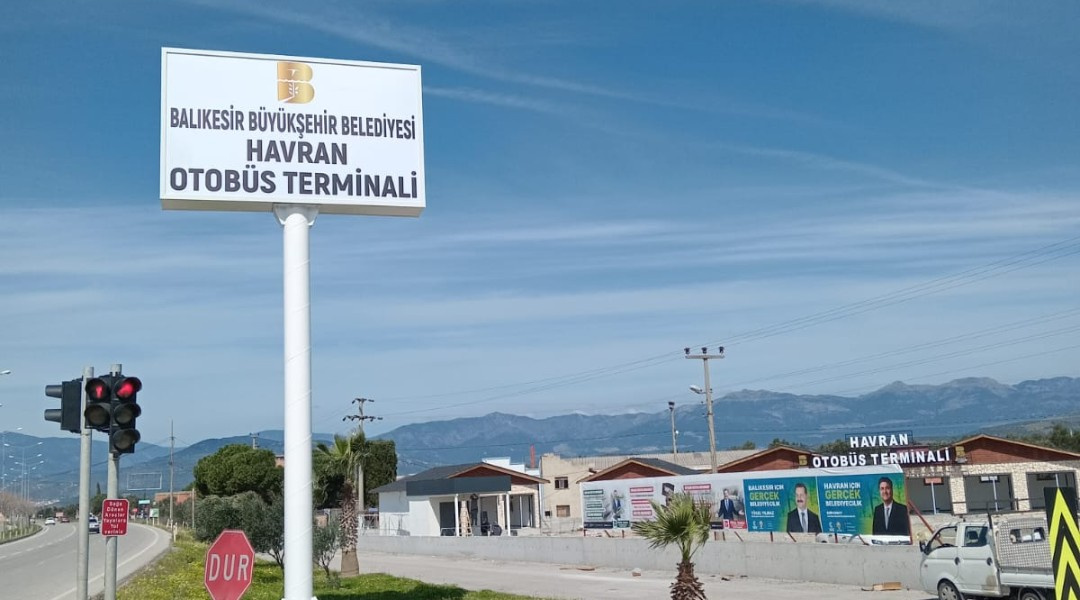 Balıkesir Büyükşehir Belediyesi - Totem Tabela