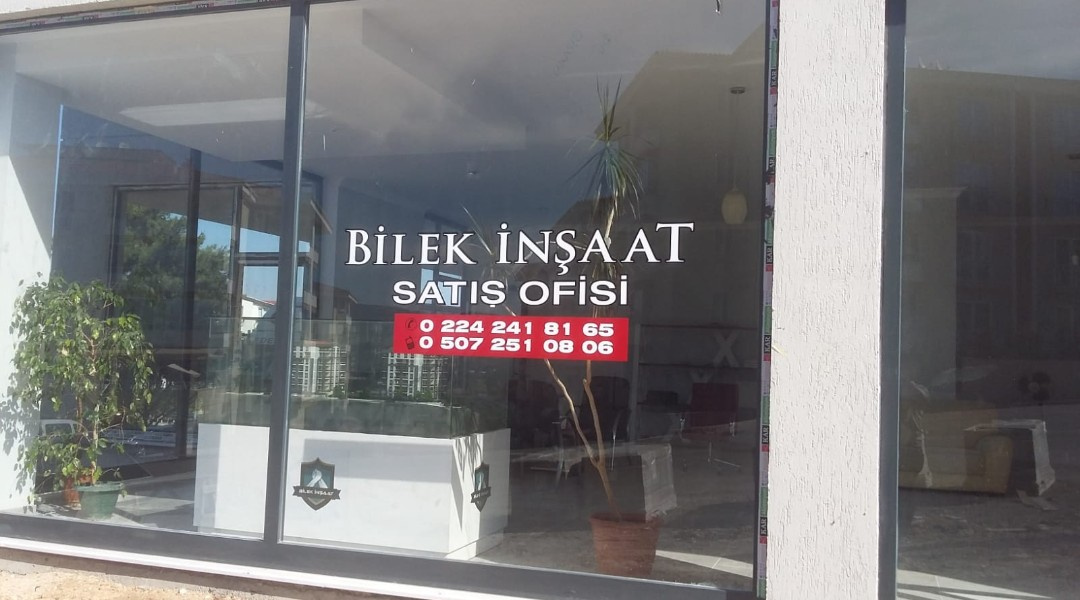 Bilek İnşaat - Cam Folyo Uygulaması