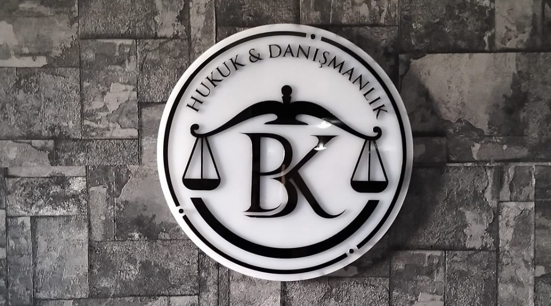 BK Hukuk & Danışmanlık - Pleksi Tabela