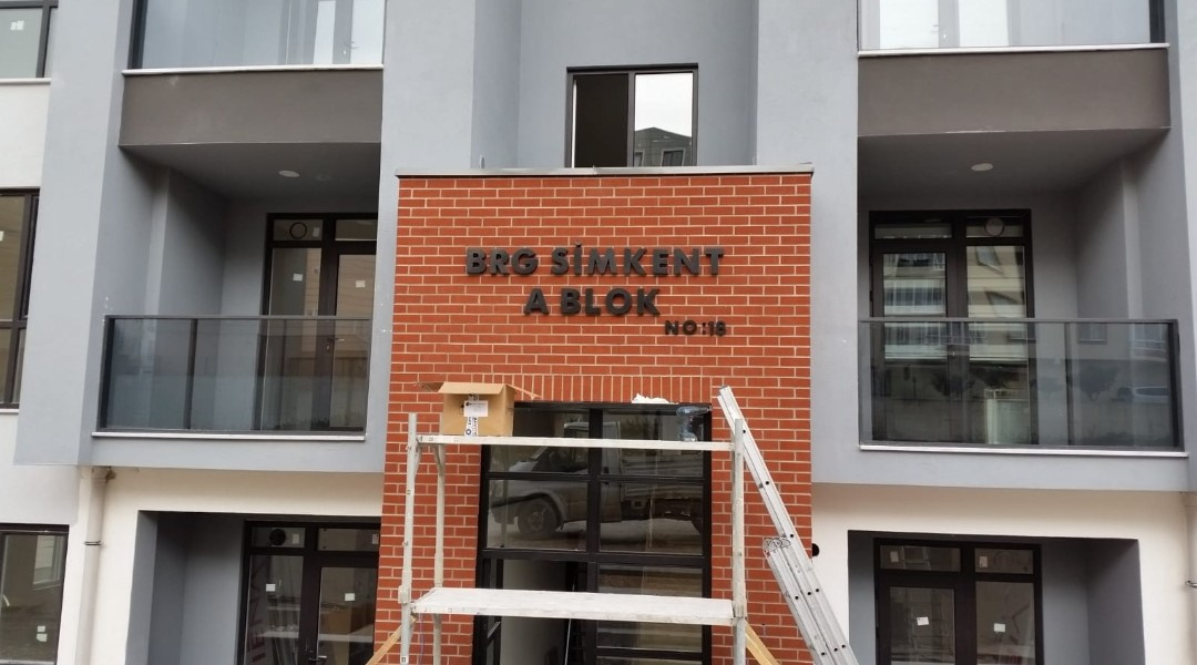 BRG Yapı - Alüminyum Kutu Harf