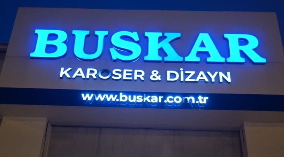 Buskar - Işıklı Tabela