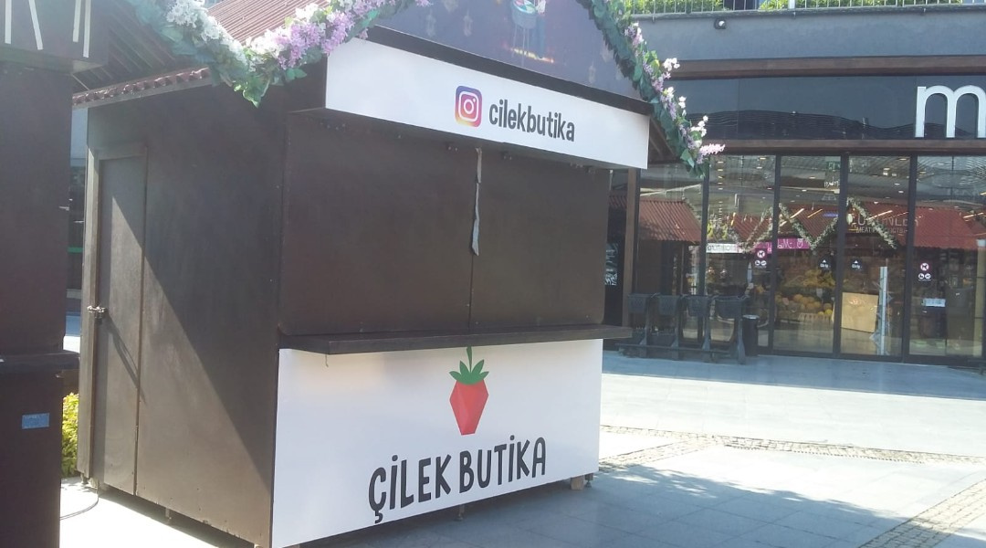 Çilek Butika - Stand Folyo Uygulaması