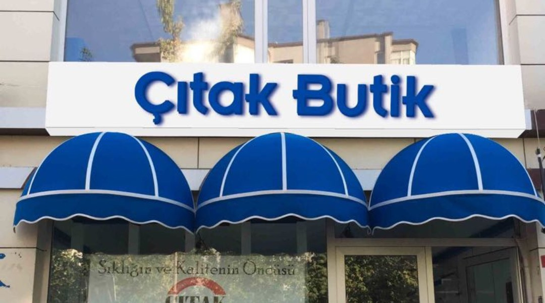 Çıtak Butik - Pleksi Kutu Harf Tabela