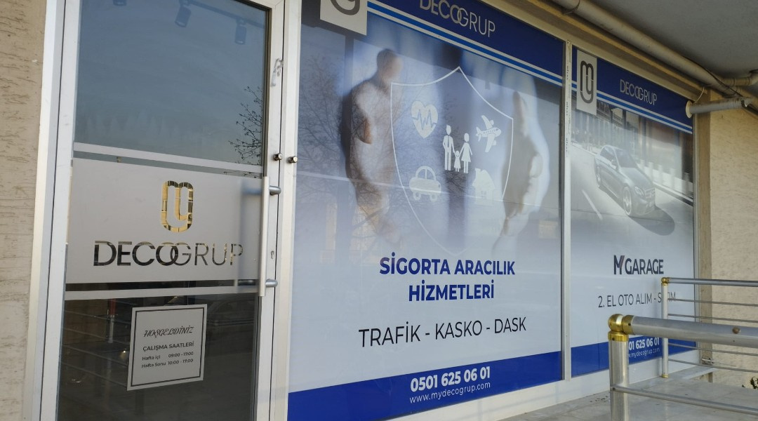 DecoGrup - Cam Folyo Uygulaması