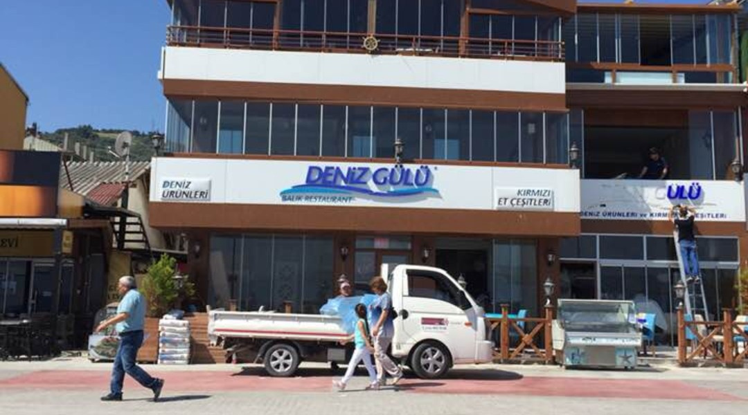 Deniz Gülü Restaurant - Pleksi Harf Tabela