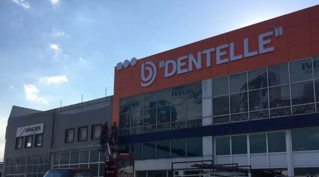 Dentelle - Cephe Uygulama & Pleksi Kutu Harf Tabela
