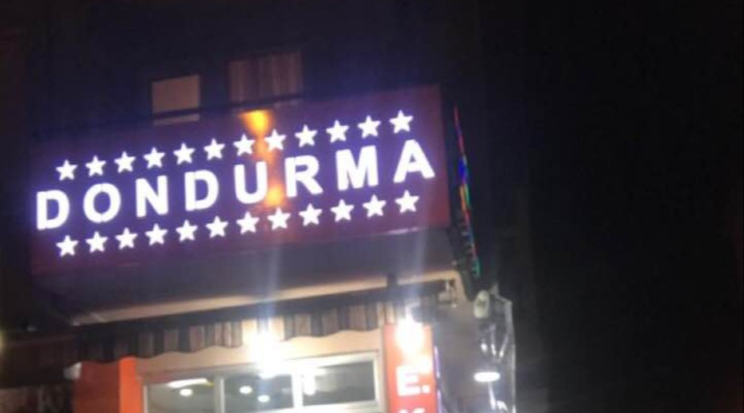 E.Karaca Dondurma - Kompozit Oyma Işıklı Tabela