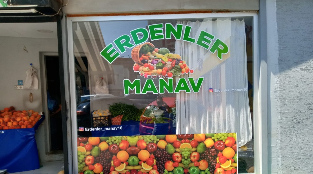 Erdenler Manav - Cam Folyo Uygulama