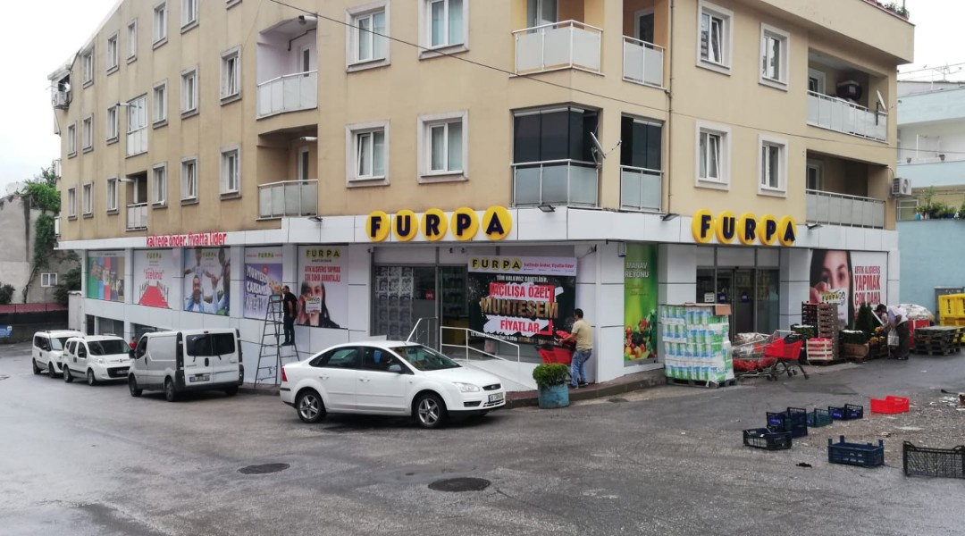 Furpa Market - Pleksi Kutu Harf Tabela