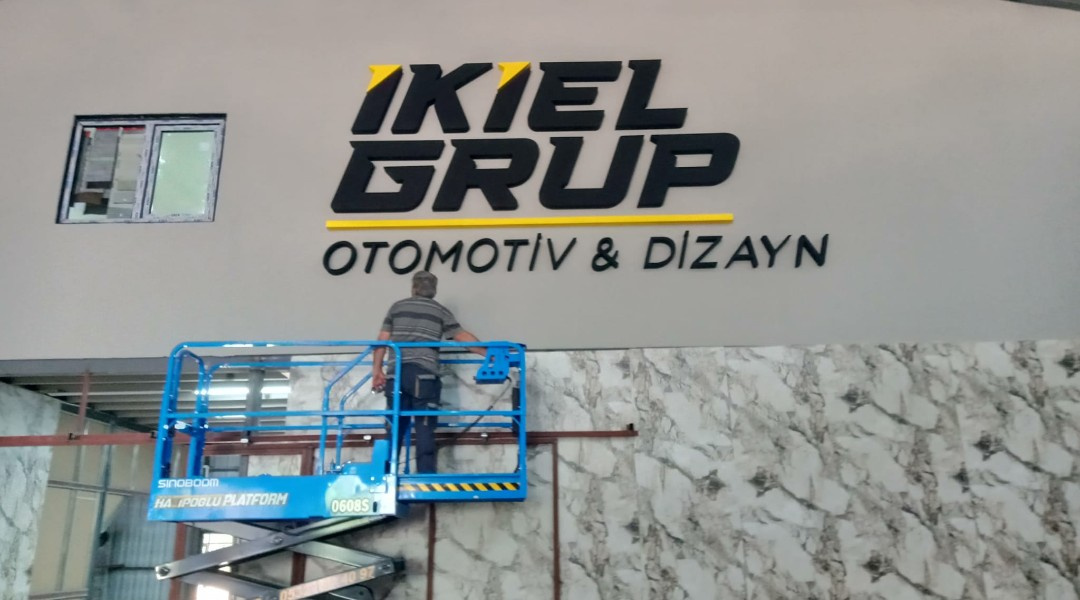 İkiel Grup - Pleksi Kutu Harf Tabela