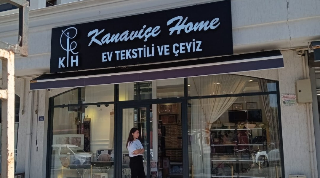 Kanaviçe Home - Alüminyum Kutu Harf Tabela