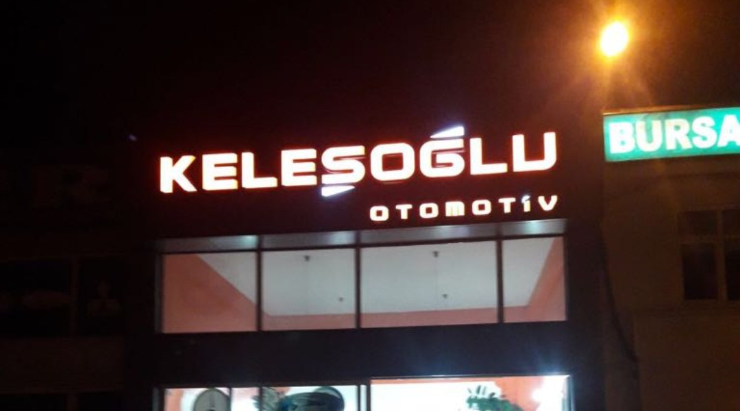 Keleşoğlu Otomotiv - Işıklı Tabela