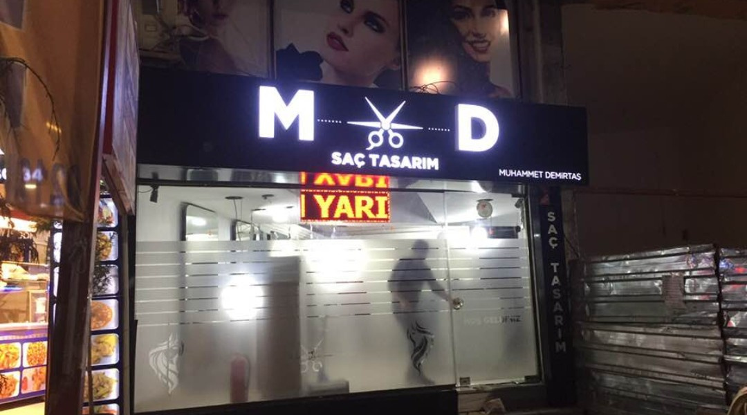 M&D Saç Tasarım - Pleksi Kutu Harf Tabela