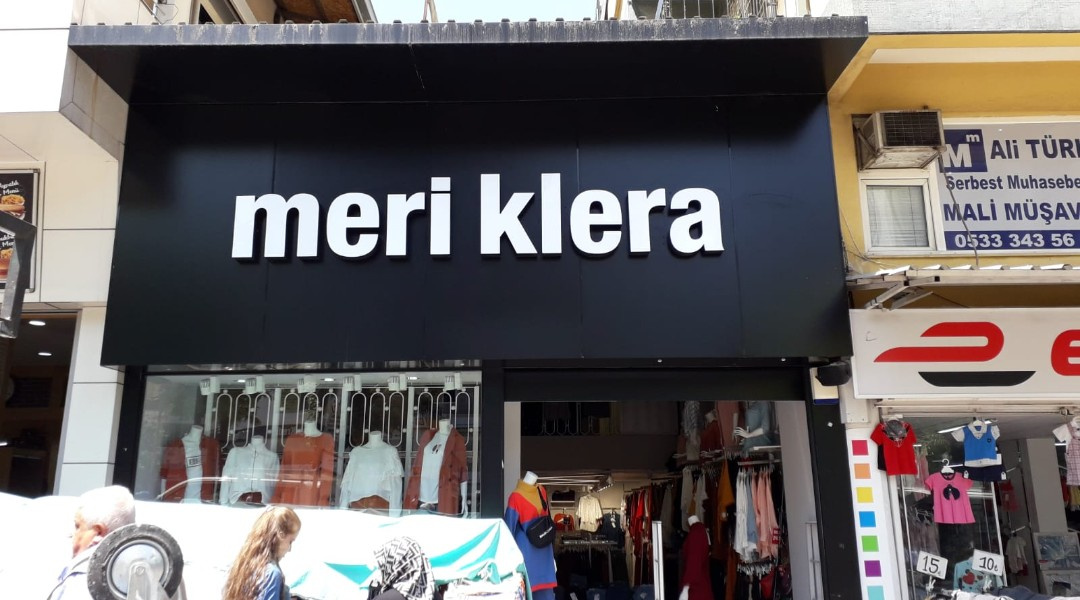 Meri Klera - Pleksi Kutu Harf Tabela
