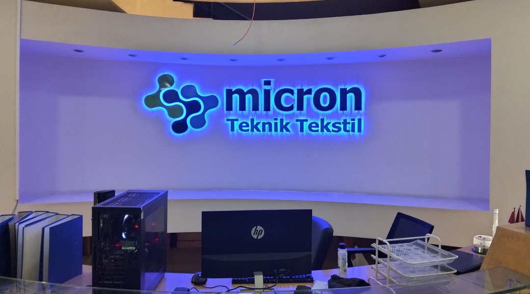 Micron Teknik Tekstil - Işıklı Tabela