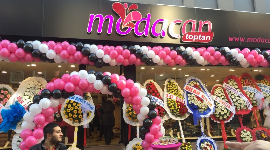 Moda Can Toptan - Işıklı Tabela