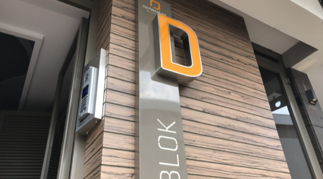 Özpınarlar - Blok Yönlendirme Tabelaları