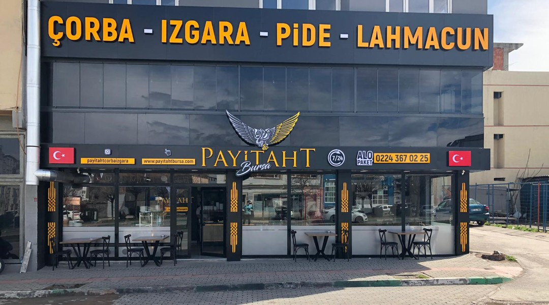 Payitaht Izgara - Alüminyum Kutu Harf Tabela