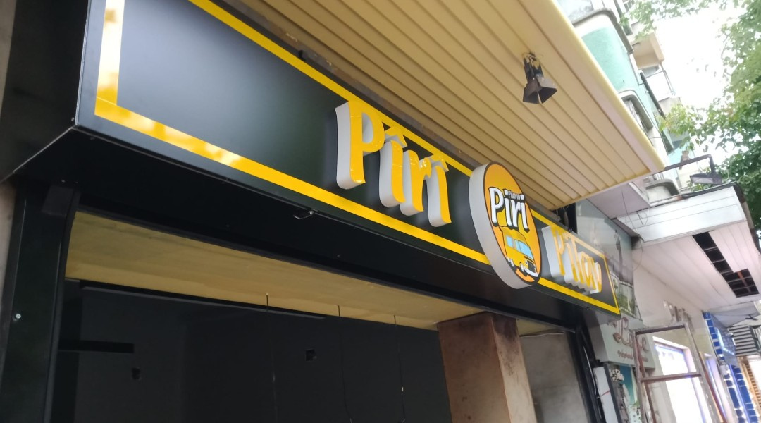 Piri Pilav - Pleksi Kutu Harf Tabela