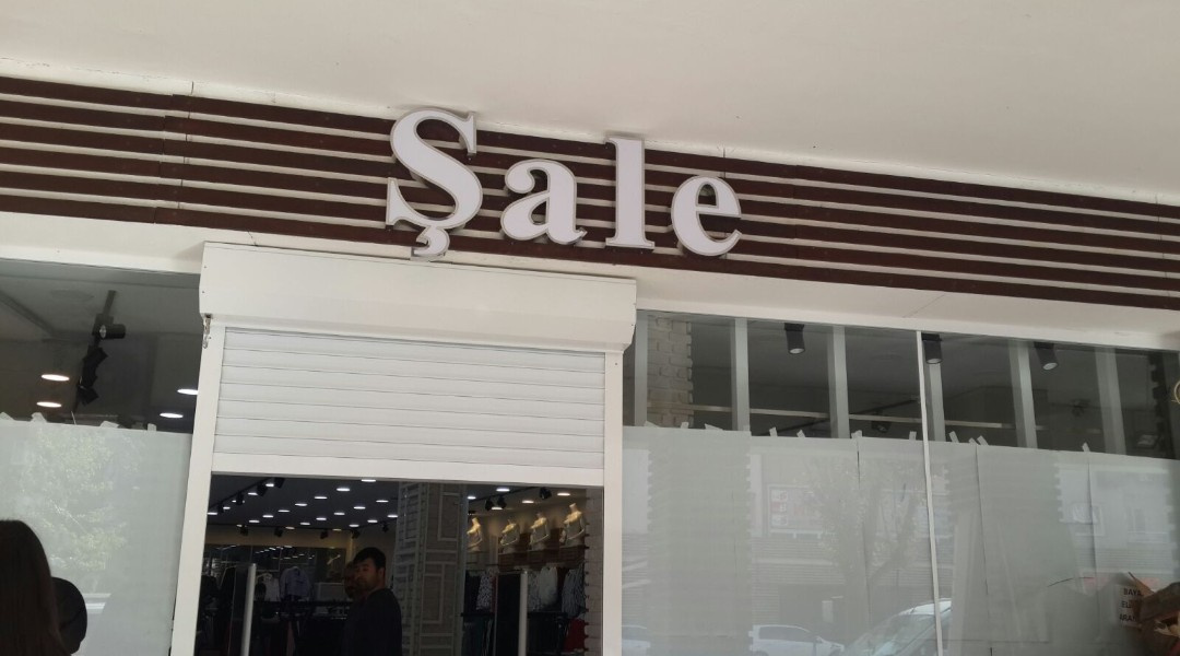 Şale - Alüminyum Kutu Harf