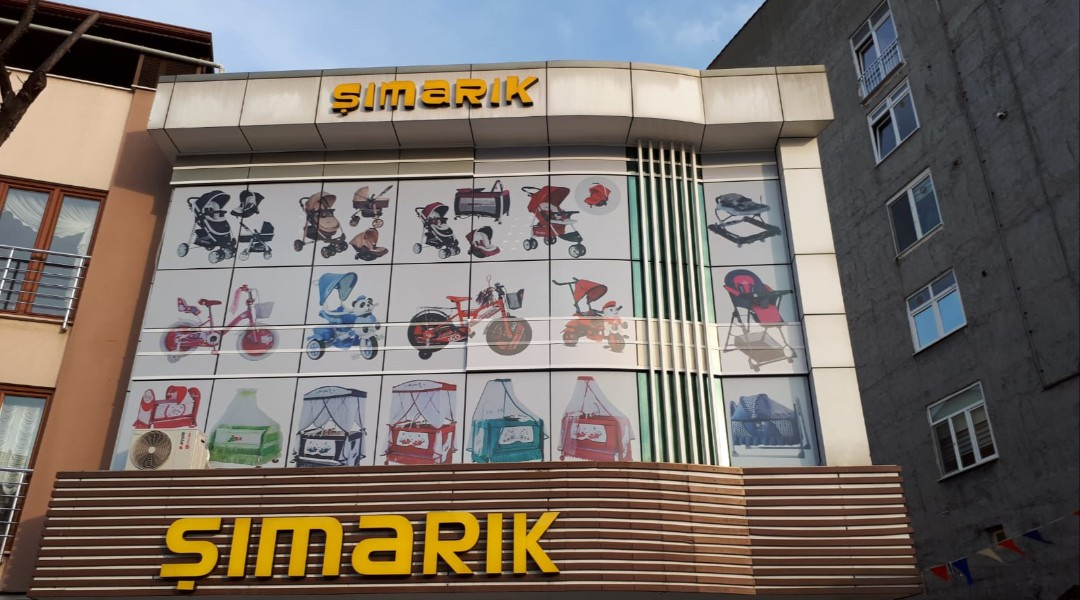 Şımarık - Pleksi Kutu Harf Tabela