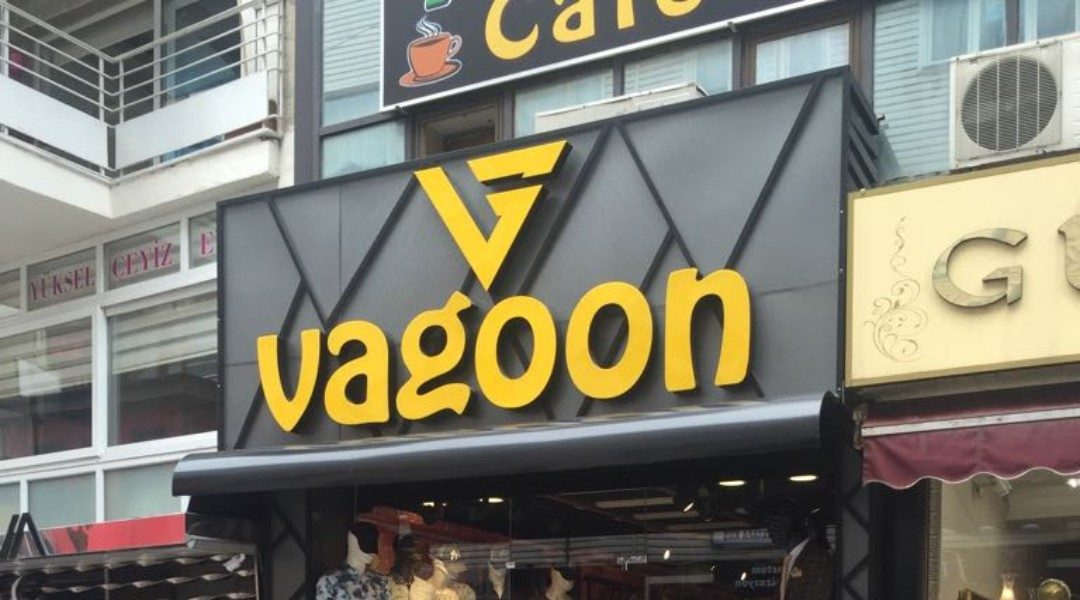 Vagoon - Pleksi Kutu Harf Tabela