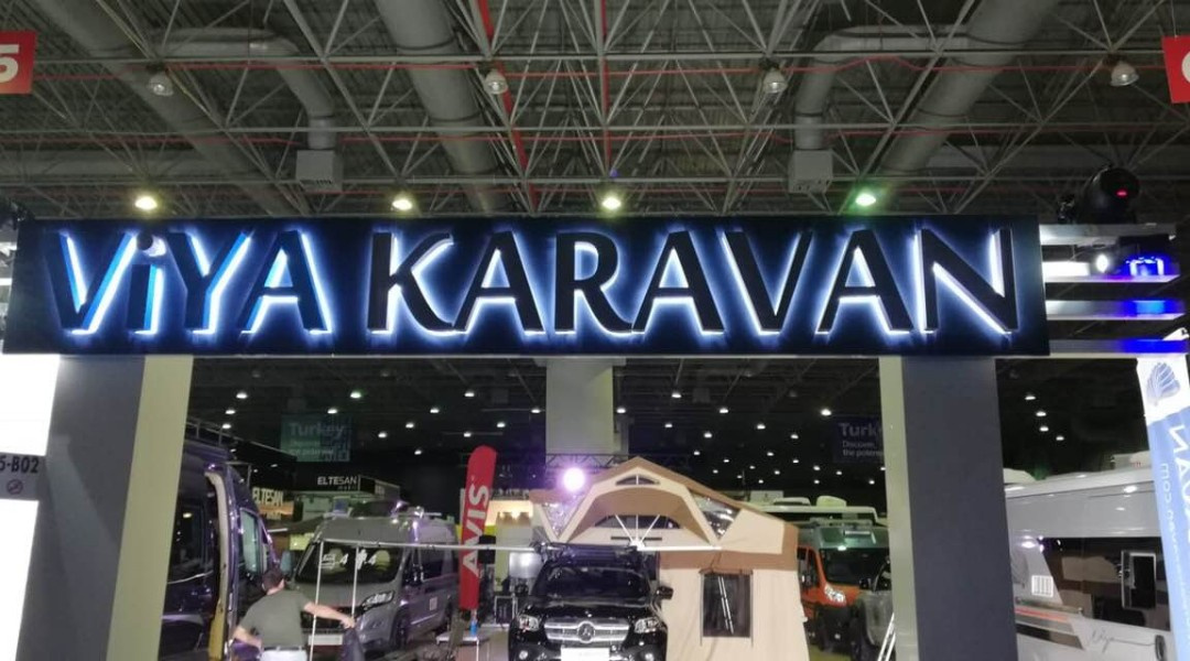 Viya Karavan - Fuar Stand Tabela